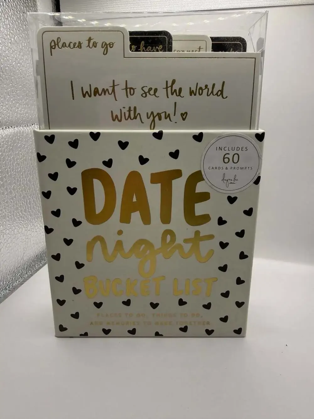Eccolo Dayna Lee Collection Date Night Bucket List Card Set